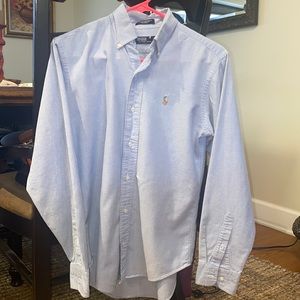 Ralph Lauren Polo Boys’ youth long sleeve button up size 16